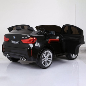 Dvosed BMW X6 M - Crni Auto na akumulator za decu
