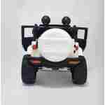 Jeep 4×4 - Beli - Auto na akumulator za decu - Slika 3