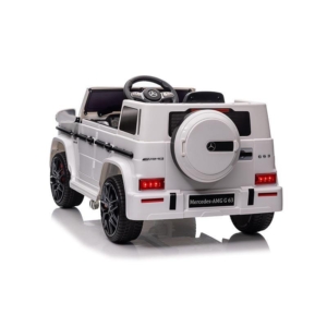 Mercedes AMG G63L - Beli - Auto na akumulator za decu - Slika 3