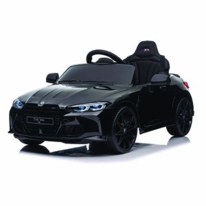 BMW M4 - Crni - Auto na akumulator za decu - Slika 3