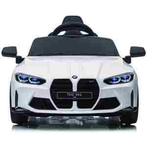 BMW M4 - Beli Full - Auto na akumulator za decu BMW M4 - Beli Full - Auto na akumulator za decu - Slika 1