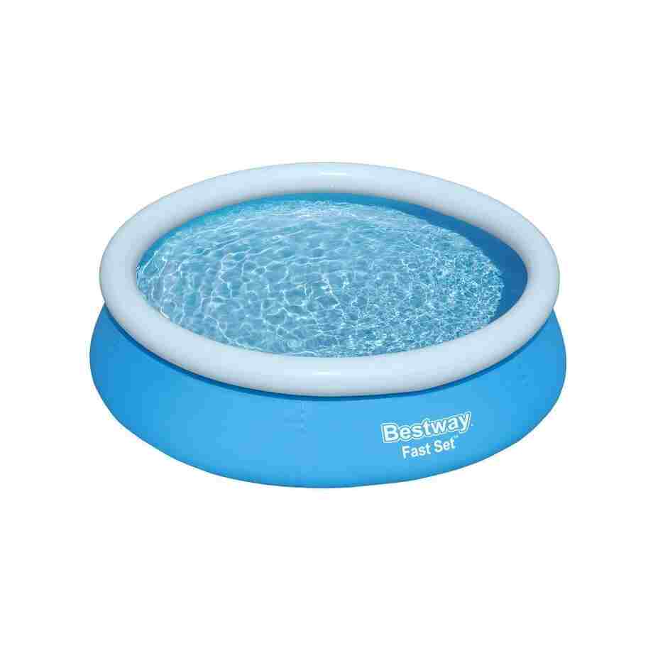 Bestway bazen 183x51 Fast Set naduvavajući bazen za dvorište za letnje osveženje Bestway bazen 183x51 Fast Set naduvavajući bazen za dvorište za letnje osveženje