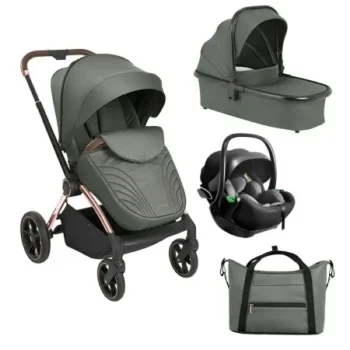 Kikka Boo Kolica Kara premium 3in1 set sa autosedištem I-Xtend I-Size i tvrdom korpom Army Green Kikka Boo kolica Kara premium 3in1 Army Green set sa I-Xtend I-Size autosedištem pruža sigurnost i udobnost od rođenja do 22 kg