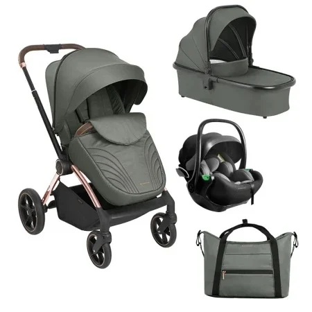 kikka-boo-kolica-kara-premium-3in1-set-sa-autosedistem-i-xtend-i-size~100517362 Kikka Boo kolica Kara premium 3in1 Army Green set sa I-Xtend I-Size autosedištem pruža sigurnost i udobnost od rođenja do 22 kg