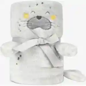 kikkaboo bebi ćebence 75x100 hedge hugs sa 3d vezom od mekanog flisa