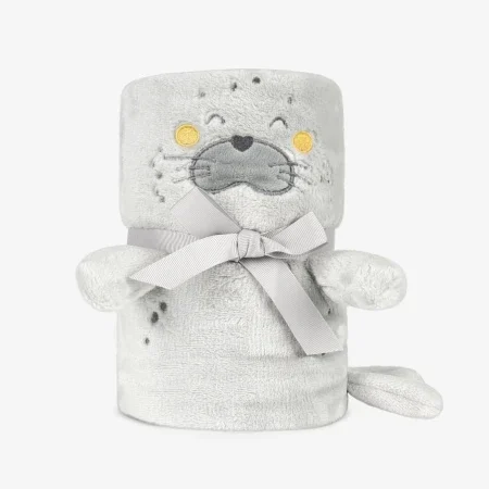 kikkaboo bebi ćebence 75x100 hedge hugs sa 3d vezom od mekanog flisa