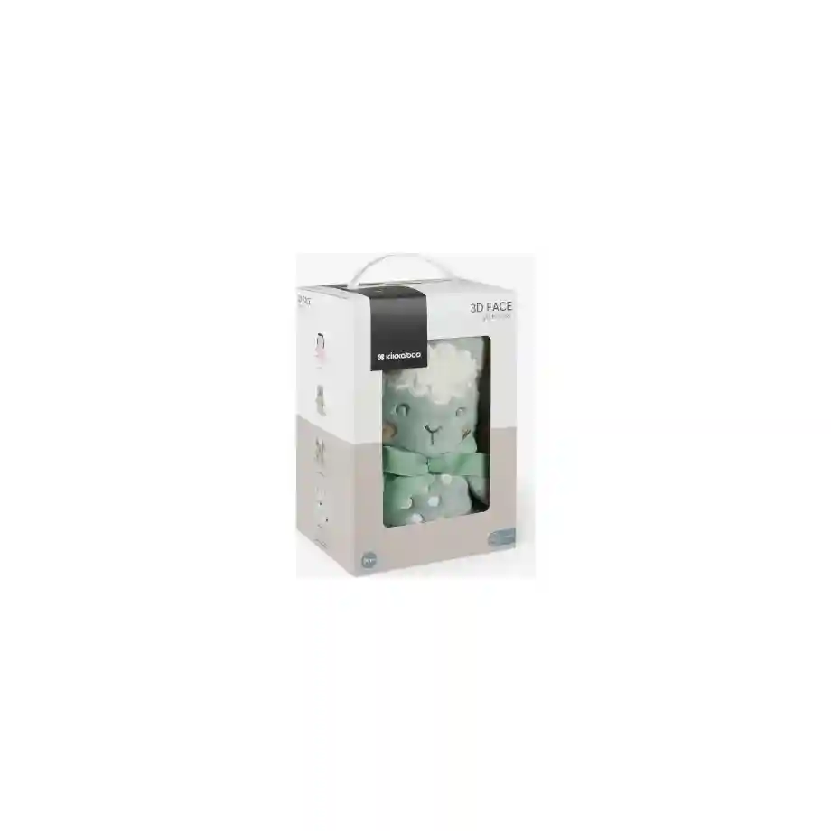 Kikkaboo bebi ćebence sa 3d vezom 75x100 sleepy sheep Kikkaboo bebi ćebence sa 3d vezom 75x100 sleepy sheep