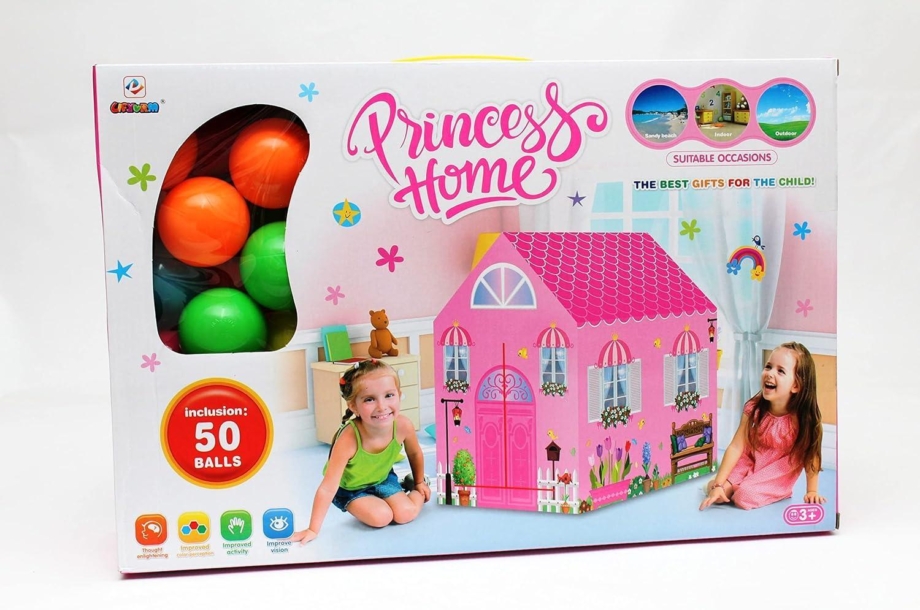 Šator PRINCESS sa 50 loptica