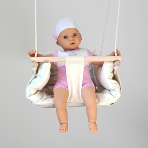 LJuljaška za decu HOME LUX BABY BEIGE - Slika 5
