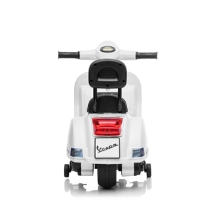 Vespa PX150 6V - Bela - Motor na akumulator za decu Vespa PX150 6V bela motor za decu – bočni izgled