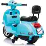 Vespa PX150 6V - Plava - Motor na akumulator za decu - Slika 1