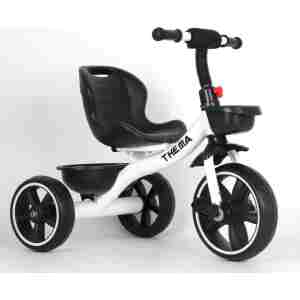 tricikl ts-366 beli sa metalnim ramom i anatomskim sedištem