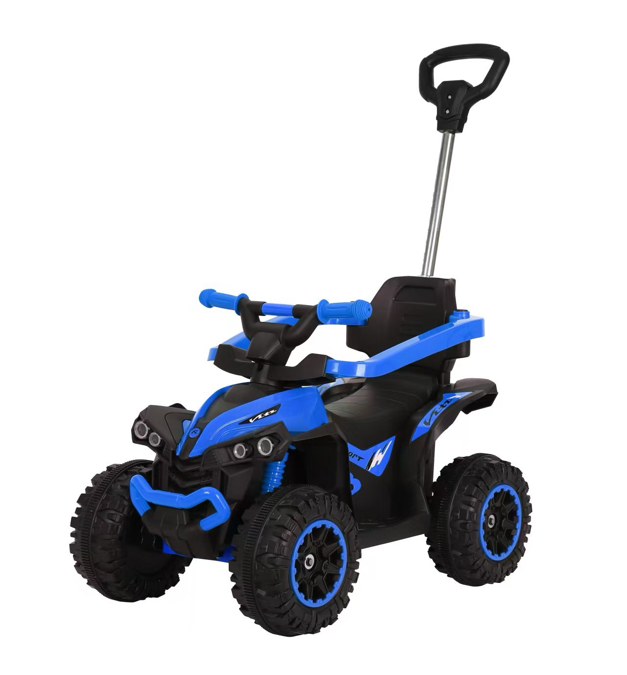 guralica ts-921 plava stabilna konstrukcija sa ručkom za guranje i bluetooth funkcijom