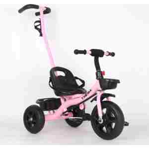 themasport tricikl ts-022 pink metalni ram eva točkovi anatomsko sedište