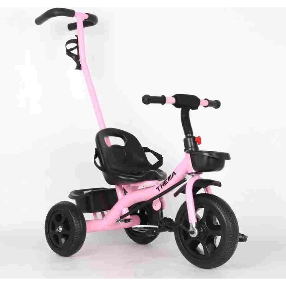 themasport tricikl ts-022 pink metalni ram eva točkovi anatomsko sedište