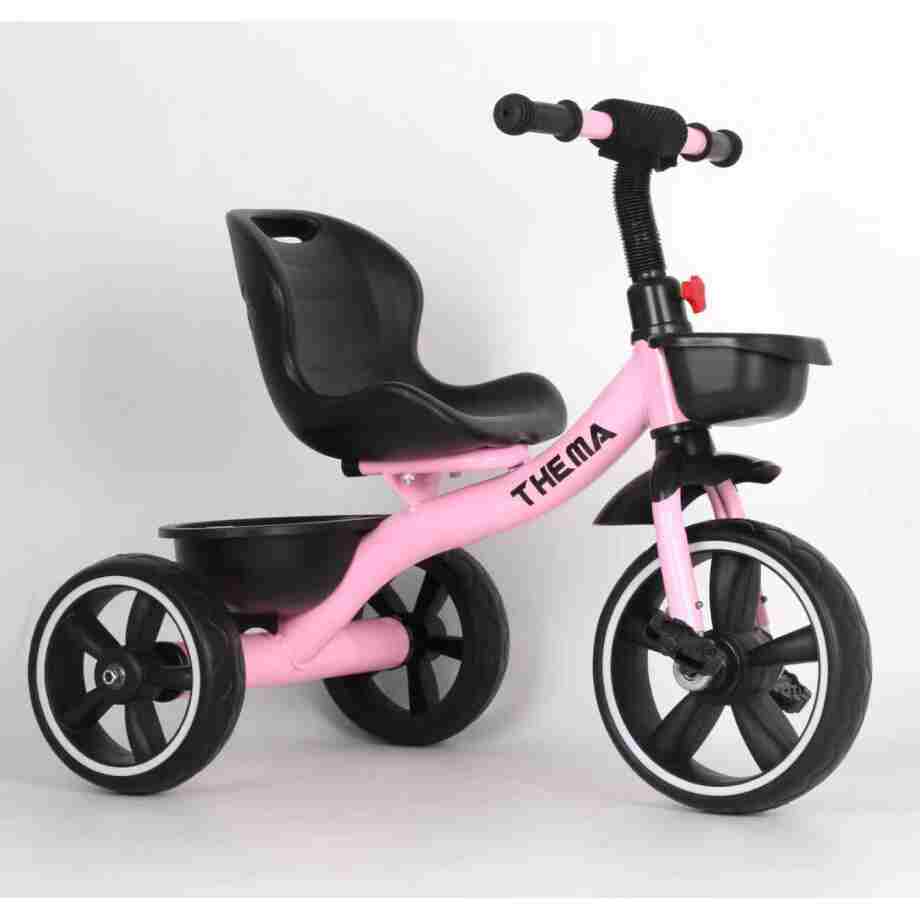 tricikl ts-366 pink sa metalnim ramom i anatomskim sedištem
