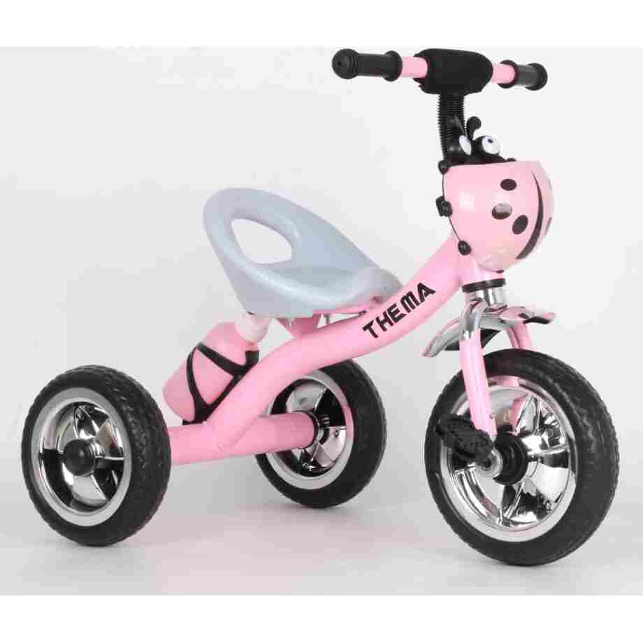 tricikl ts-088 roze sa metalnim ramom eva točkovima