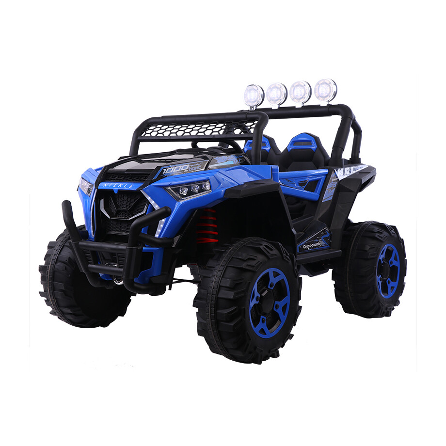 021586 džip monster plavi džip monster 12v sa led svetlom