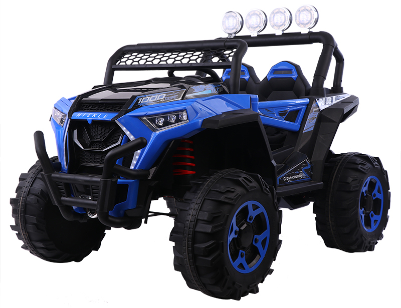 Početna 021586 džip monster plavi džip monster 12v sa led svetlom