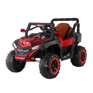 022408 džip mb unimog 12v džip mb unimog 12v crveni metalik sa daljinskim upravljačem