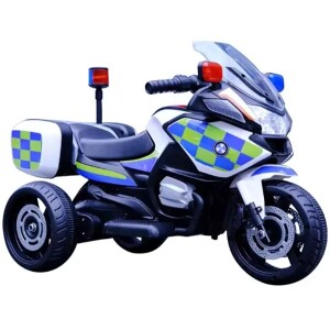 023719 motor police mini motor police mini plavi električni na akumulator za decu