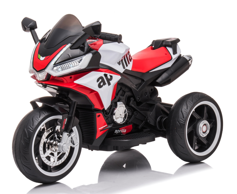 025829 motor aprilia 12v crveni motor aprilia 12v crveni sa trotočkovima za decu