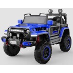 029599 džip rubbion plavi električni džip rubbion 12v sa amortizorima i daljinskim upravljačem