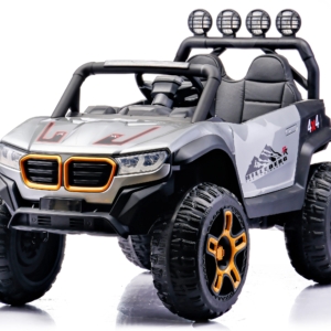 030410 Džip BMW 12V Sivi 030410 džip bmw džip bmw 12v sivi električno vozilo na akumulator za decu