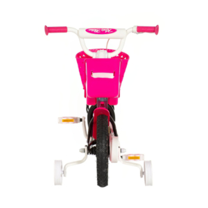 Bicikl kids visitor heart 12" 7" v-brake  kontra 95-115cm (12") crno roze - Slika 4