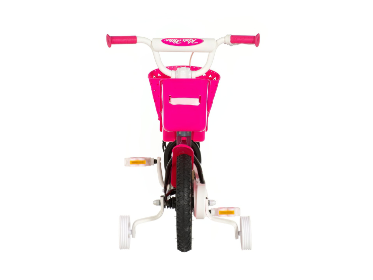 Bicikl kids visitor heart 12" 7" v-brake kontra 95-115cm (12") crno roze