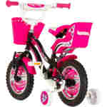 Bicikl kids visitor heart 12" 7" v-brake kontra 95-115cm (12") crno roze Bicikl kids visitor heart 12" 7" v-brake kontra 95-115cm (12") crno roze - Slika 5