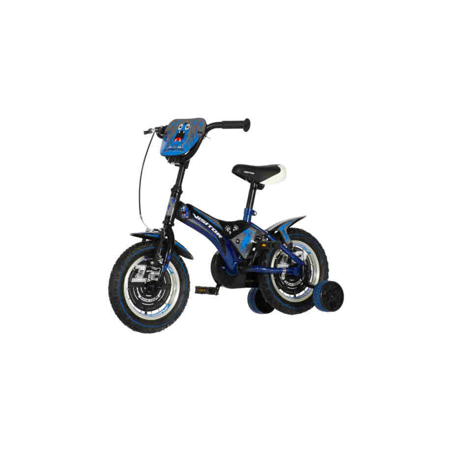 bicikl kids visitor bluester 12 visitor bluester bicikl 12 inča crno plavi perla sa pomoćnim