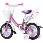 Bicikl kids visitor pony 12" 7" v-brake kontra 95-115cm (12") ljubičasti perla Bicikl kids visitor pony 12" 7" v-brake kontra 95-115cm (12") ljubičasti perla - Slika 4