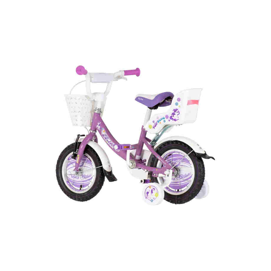 Bicikl kids visitor pony 12" 7" v-brake kontra 95-115cm (12") ljubičasti perla 1120028 13
