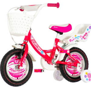 Bicikl kids visitor fairpony 12" 7" v-brake  kontra 95-115cm (12") crveni - Slika 5