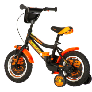 Bicikl kids visitor motocross 12" 8" v-brake 95-115cm (12") crno narandžasti polu mat Bicikl kids visitor motocross 12" 8" v-brake 95-115cm (12") crno narandžasti polu mat - Slika 4
