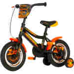 Bicikl kids visitor motocross 12" 8" v-brake 95-115cm (12") crno narandžasti polu mat Bicikl kids visitor motocross 12" 8" v-brake 95-115cm (12") crno narandžasti polu mat - Slika 5