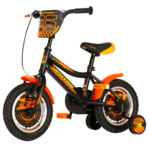Bicikl kids visitor motocross 12" 8" v-brake 95-115cm (12") crno narandžasti polu mat Bicikl kids visitor motocross 12" 8" v-brake 95-115cm (12") crno narandžasti polu mat - Slika 5