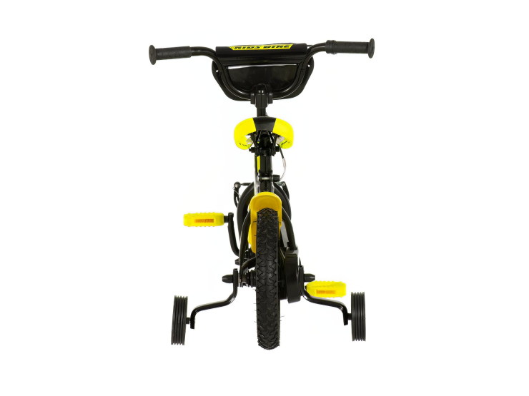 Bicikl kids visitor ranger 12" 8" v-brake kontra 95-115cm (12") crno žuti polu mat Bicikl kids visitor ranger 12" 8" v-brake kontra 95-115cm (12") crno žuti polu mat
