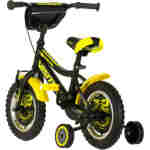Bicikl kids visitor ranger 12" 8" v-brake kontra 95-115cm (12") crno žuti polu mat Bicikl kids visitor ranger 12" 8" v-brake kontra 95-115cm (12") crno žuti polu mat - Slika 5