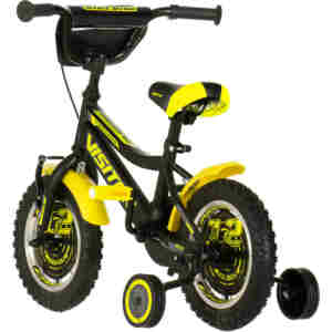 Bicikl kids visitor ranger 12" 8" v-brake kontra 95-115cm (12") crno žuti polu mat Bicikl kids visitor ranger 12" 8" v-brake kontra 95-115cm (12") crno žuti polu mat - Slika 5