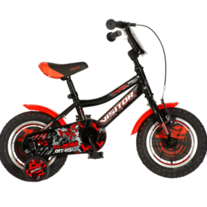 bicikl kids visitor xtreme 12 visitor xtreme dečji bicikl 12 inča crno crveni sa kontra