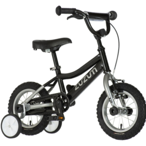 Bicikl kids zuzum 12" 8" v-brake  kontra 95-115cm (12") crni hrom uv - Slika 4