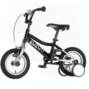 Bicikl kids zuzum 12" 8" v-brake  kontra 95-115cm (12") crni hrom uv - Slika 5