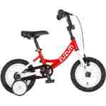 Bicikl kids zuzum 12" 7" v-brake kontra 95-115cm (12") crveni sjaj uv bicikl kids zuzum 12 7 zuzum dečiji bicikl 12 inča crveni sa pomoćnim točkićima