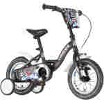 Bicikl kids visitor goal 12" 8" v-brake kontra 95-115cm (12") crni Bicikl kids visitor goal 12" 8" v-brake kontra 95-115cm (12") crni - Slika 1