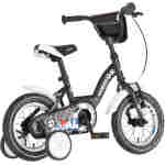 Bicikl kids visitor goal 12" 8" v-brake kontra 95-115cm (12") crni Bicikl kids visitor goal 12" 8" v-brake kontra 95-115cm (12") crni - Slika 3