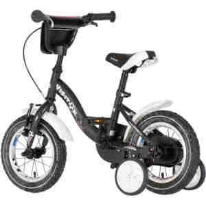 Bicikl kids visitor goal 12" 8" v-brake kontra 95-115cm (12") crni Bicikl kids visitor goal 12" 8" v-brake kontra 95-115cm (12") crni - Slika 4