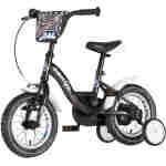 Bicikl kids visitor goal 12" 8" v-brake kontra 95-115cm (12") crni Bicikl kids visitor goal 12" 8" v-brake kontra 95-115cm (12") crni - Slika 5