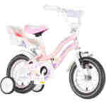 Bicikl kids visitor songbird 12" 7" v-brake kontra 95-115cm (12") roze bicikl kids visitor songbird 12 dečiji bicikl visitor songbird 12 roze sa podesivim sedlom